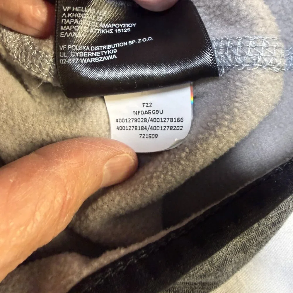 The North Face‎ Canyonlands Hoodie Men’s Large Gray Full Zip EUC